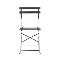 FIORI - Bistroset voor 2 - Zwart - Staal