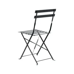 FIORI - Bistroset voor 2 - Zwart - Staal