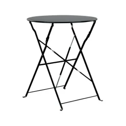 FIORI - Bistroset voor 2 - Zwart - Staal