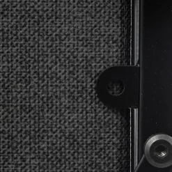 5Five Opbergkast - 5x mand - 45x30x114cm - hout/stof donkergrijs