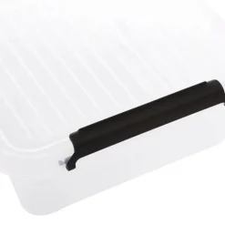 5Five Opbergkist met deksel - Clip Box - 8,5L - 39x29x12 cm