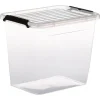 5Five Opbergkist met deksel - Clip Box - 3L - 19x15x17 cm