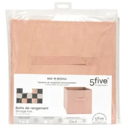 5Five Opbergmand/kastmand Square Box - 31 x 31 x 31 cm