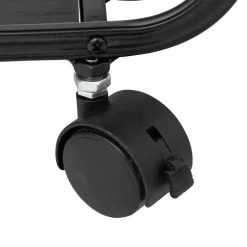 5Five Opbergrekje 3 laags met planken - metaal - 43 x 28 x 74 cm