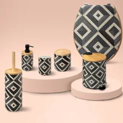 5Five Pedaalemmer Mystic - groen mix - 3L - metaal - 17 x 23 cm