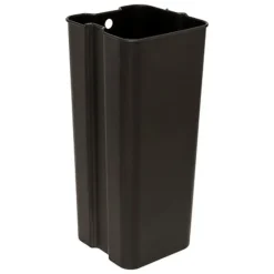 5Five Prullenbak/pedaalemmer - zwart - metaal - 30 liter