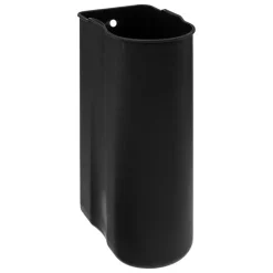 5Five Prullenbak/pedaalemmer Ariane - zwart - rvs metaal - 30L