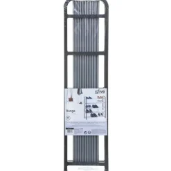 5five Schoenenrek - zilver/zwart - 15-paar - metaal-kunststof - 71x78cm