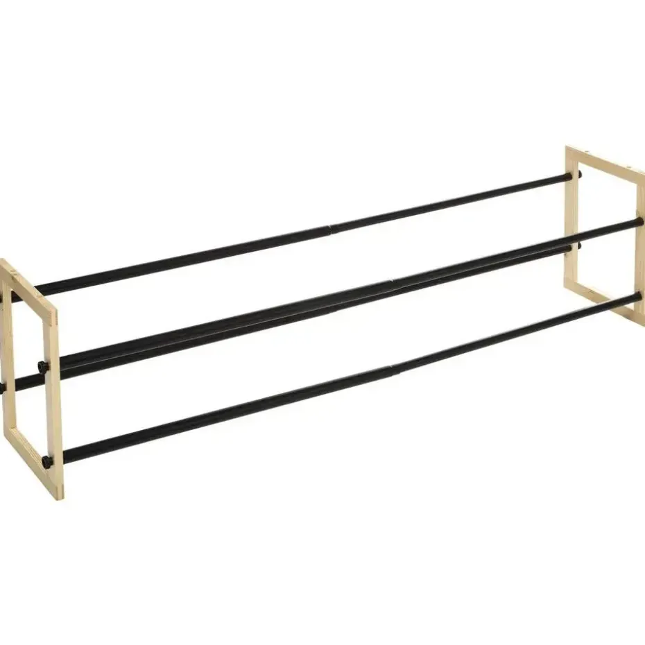 5Five Schoenenrek uitschuifbaar - 6-12 paar schoenen - 60 x 30 cm