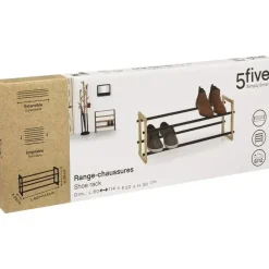 5Five Schoenenrek uitschuifbaar - 6-12 paar schoenen - 60 x 30 cm