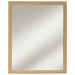 5five Spiegel/wandspiegel - 44 x 54 cm - hout - naturel