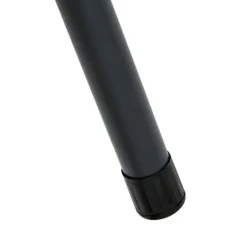 5Five Stapelbaar zit krukje - metaal/polyester - antraciet