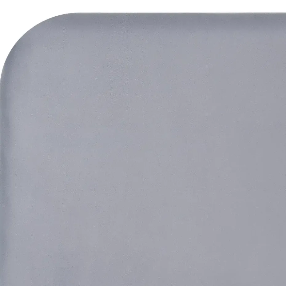 FLAYAT - Eenpersoonsbed - Grijs - 120 x 200 cm - Fluweel