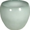 Floran Bloempot Rian - mistry groen - keramiek - 17 x 15 cm