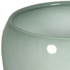 Floran Bloempot Rian - mistry groen - keramiek - 17 x 15 cm