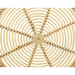 FLORENTINE / LIMNI - Bistroset voor 2 - Natuurlijk - Rotan