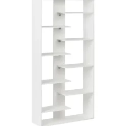 FONTAS - Boekenkast - Wit - Spaanplaat