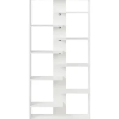 FONTAS - Boekenkast - Wit - Spaanplaat