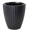 Form Plastic Plantenpot - kunststof - antraciet - D30 x H32 cm