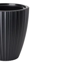 Form Plastic Plantenpot - kunststof - antraciet - D30 x H32 cm