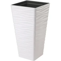 Form Plastic Plantenpot - kunststof - wit - D40 x H75 cm