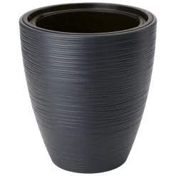Form Plastic Plantenpot - kunststof - antraciet - 40 x 32 cm