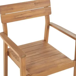 FORNELLI - Tuinset voor 6 - Lichte houtkleur - Acaciahout