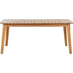 FORNELLI - Tuintafel - Lichte houtkleur - 90 x 180 cm - Acaciahout