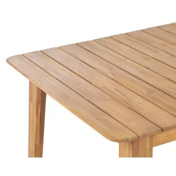 FORNELLI - Tuintafel - Lichte houtkleur - 90 x 180 cm - Acaciahout