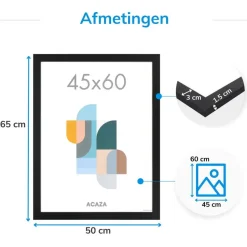 Fotokader - Fotolijst - Wissellijst - 45x60 cm