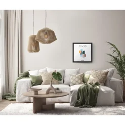 Fotokader - Fotolijst - Wissellijst - 50x50 cm - MDF - Zwart