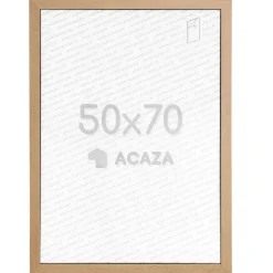 Fotokader - Fotolijst - 50x70 cm - MDF hout - Lichte Eik