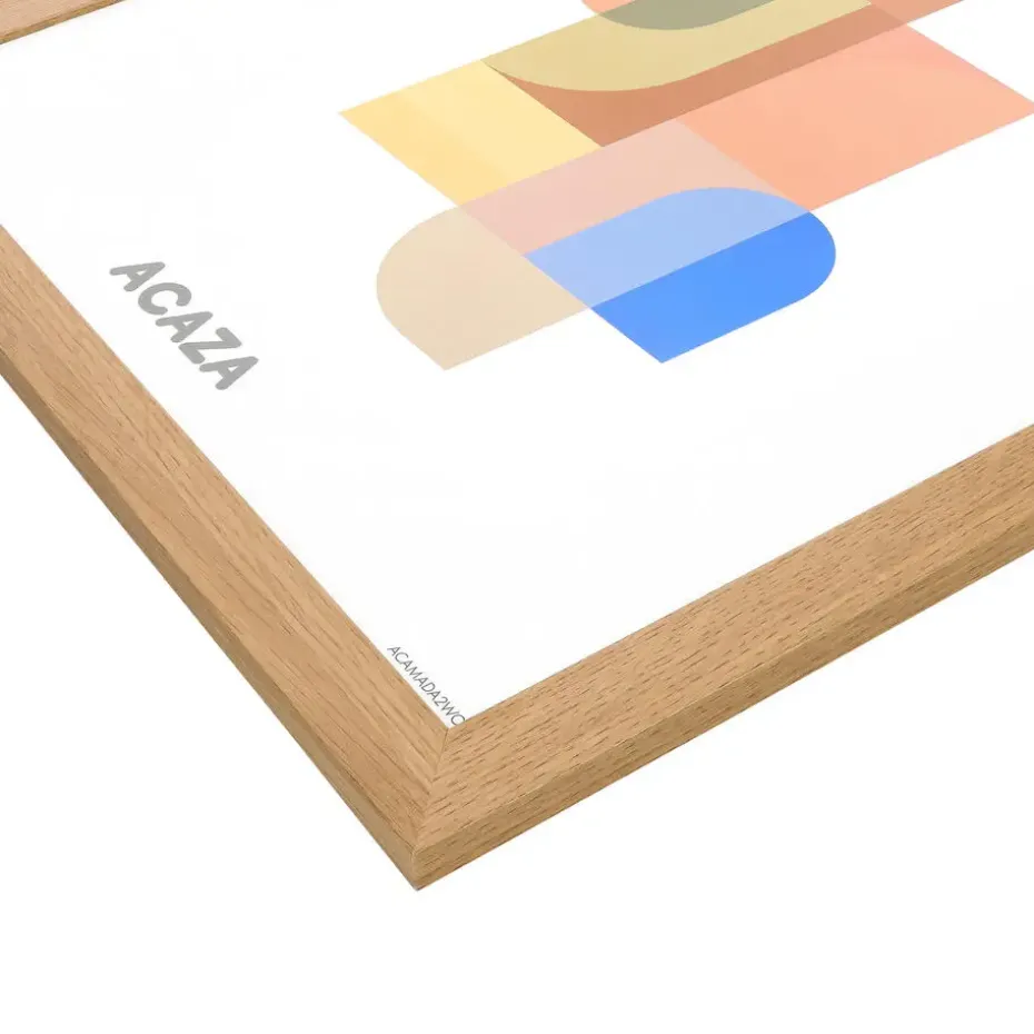 Fotokader A2 Formaat - Fotolijst - 42 x 59,40 cm - MDF - Warme eik