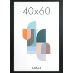 Fotokader Madison voor Foto's van 40 x 60cm - MDF Houten Fotolijst - Zwart