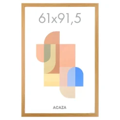 Fotolijst Poster Formaat 61x91,5 cm - MDF Hout - Warme Eike