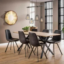 Fraaai - Hemlock eettafel eik 190 cm