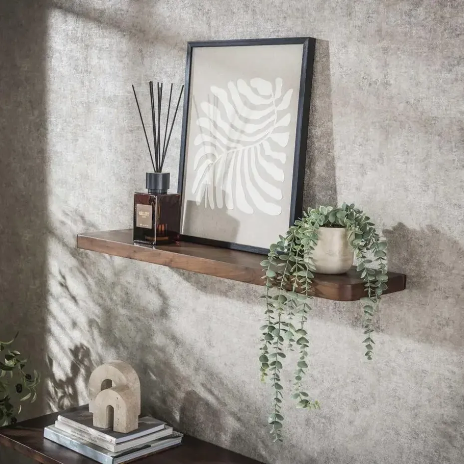 Fraaai - Marino wandplank - 90 cm - acaciahout - bruin