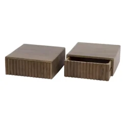 Fraaai - Marino zwevend nachtkastje - 1 lade - acaciahout