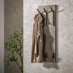 Fraaai - Nowi kapstok 2x3 haken hoog - brons antiek