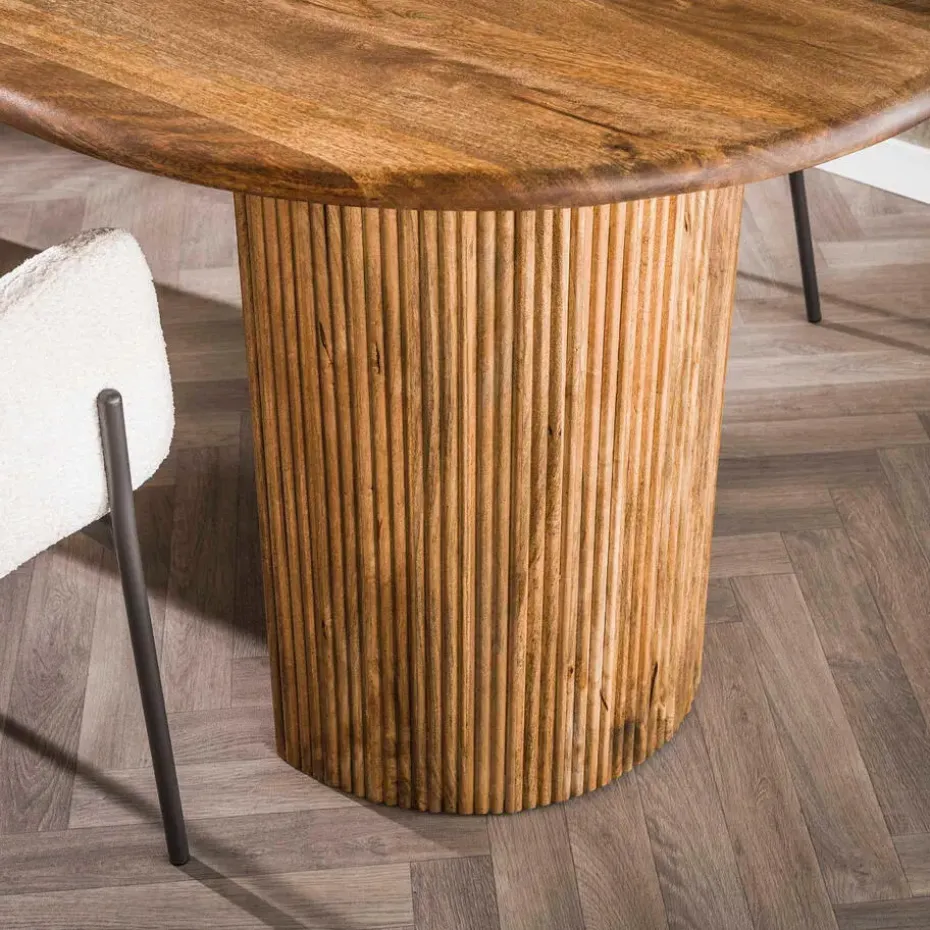 Fraaai - Sedona ovale eettafel - 215 cm - naturel