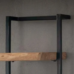 Fraaai - Woody metaal wandplank 30x100 cm