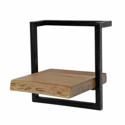 Fraaai - Woody metaal wandplank 30 cm