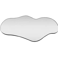 Fragix Avi Organische spiegel 120x62 Zwart