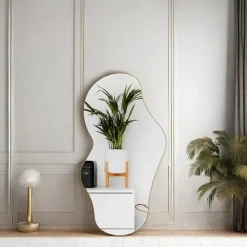 Fragix Avi Organische spiegel 120x62 Zwart