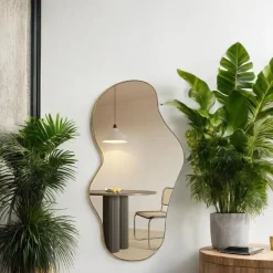 Fragix Avi Organische spiegel 120x62 Goud