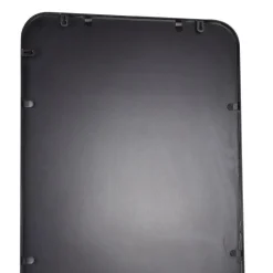 Fragix Boston passpiegel rechthoekig - Zwart - Metaal - 130x40cm - Industrieel