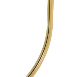 Fragix Boston Spiegel Ovaal - Goud - Metaal - 80x50