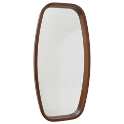 Fragix Wandspiegel Eva 40x80 Donker bruin hout