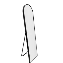 Fragix Ziva Staande passpiegel Boog 150x40 Zwart