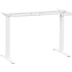 Frame zit/sta bureau Homeworx handmatig verstelbaar - wit